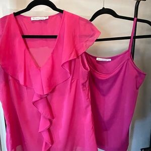 Melanie Lyne Top and Tank Combo. Size 12